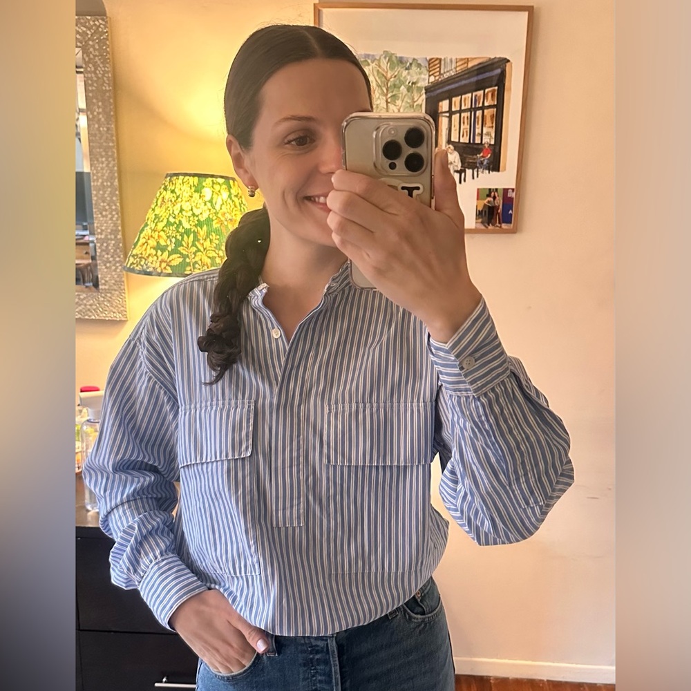 MERCI Paris 1/4 Button Up